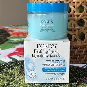 Brand New POND'S 24Hr Hydration Hyaluronic Acid Vitamin E & B3 Gel Moisturizer